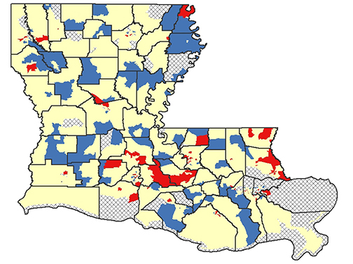 LA cancer incidence map